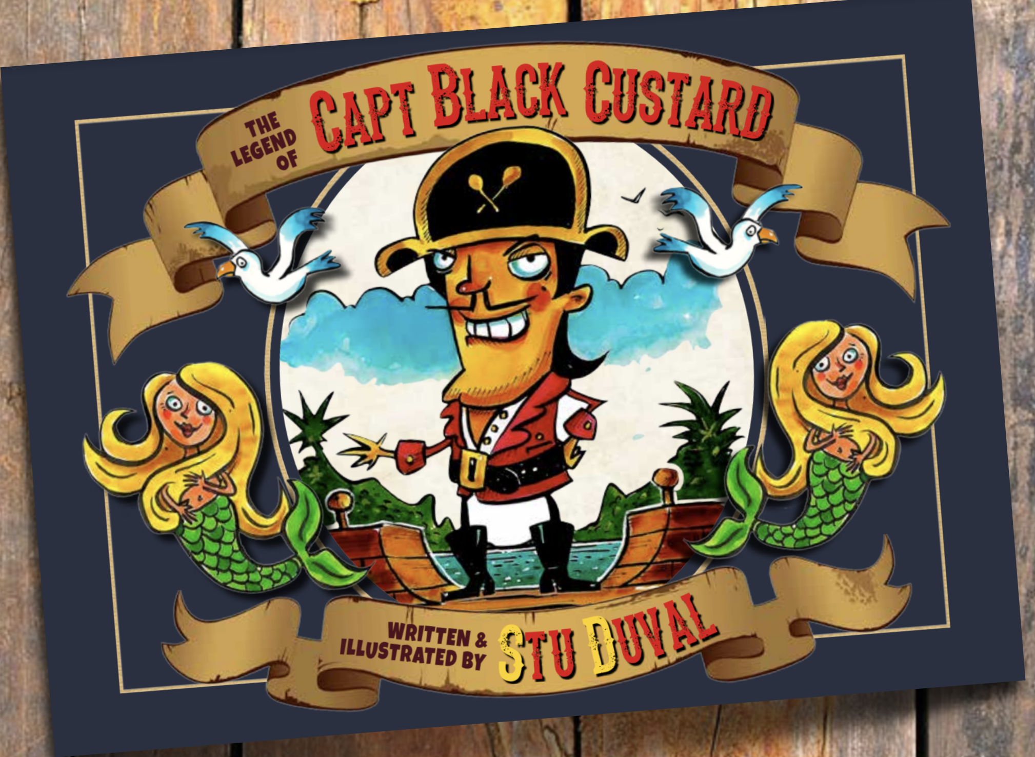 The Legend of Capt Black Custard (SOFT COVER)