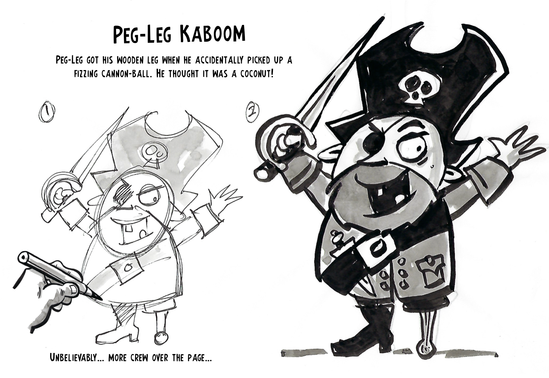Draw a Pirate